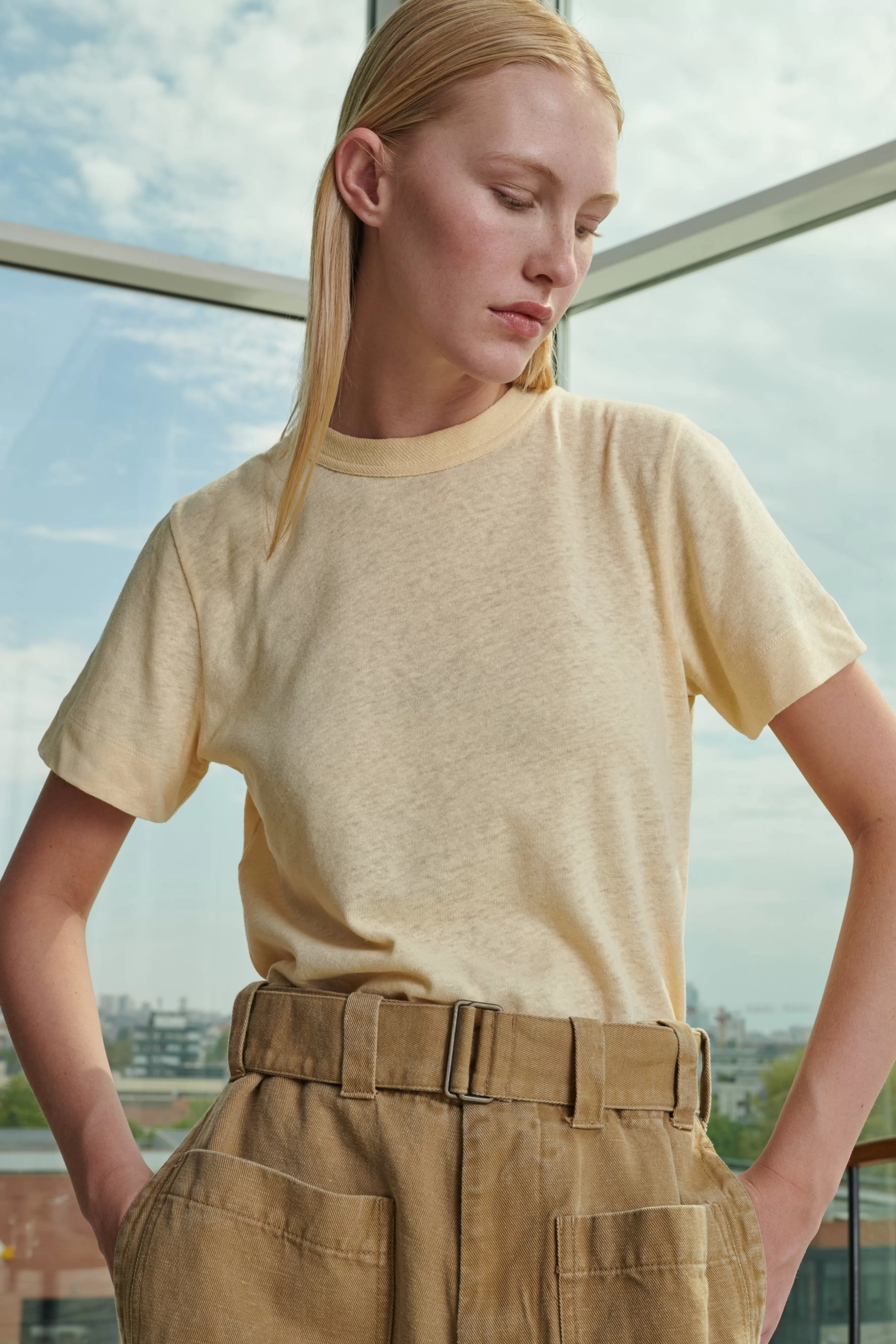 Sale Soeur TEE-SHIRT CYRIL Beige